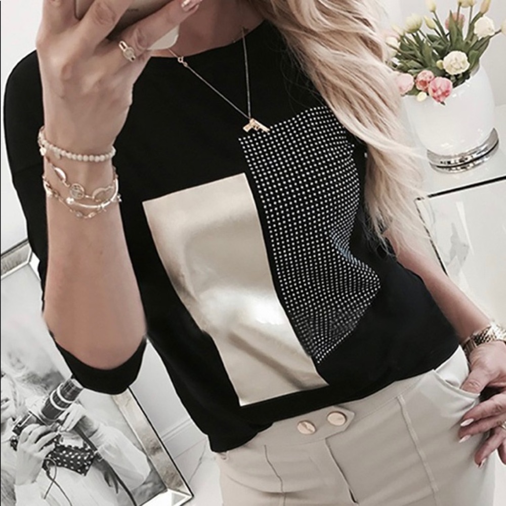 Colorblock Roundneck Shirt